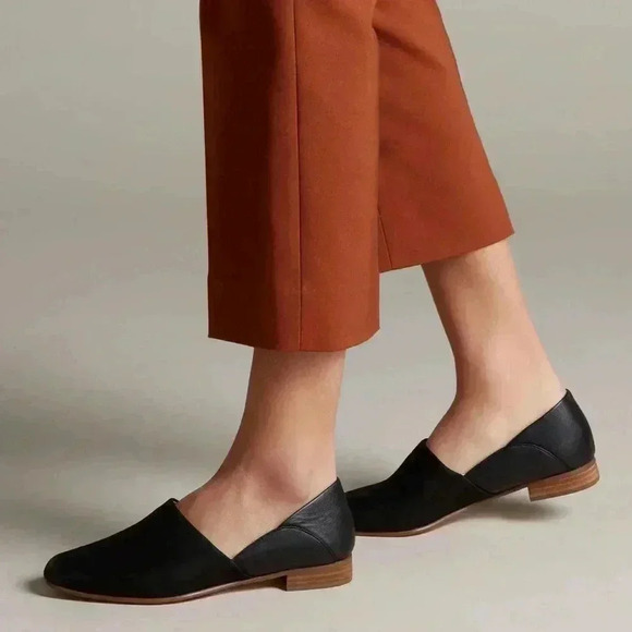Clarks Women’s Pure Tone Shoe, Black, Mules/Leather Loafers, Size 7 - Picture 1 of 16